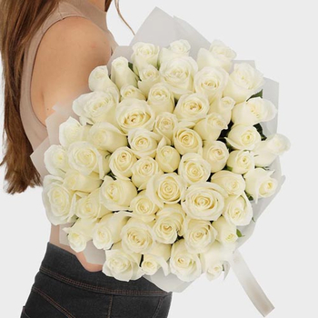 Flower Delivery Japan - White Roses