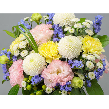 Mix Flowers Funeral Arrangement - Japan Florist