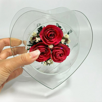 Pink Fairy Heart Preserve Flower - Flower Shop Japan