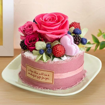 Petit Gateau Preserved Flower | Japanese Floral Arrangements