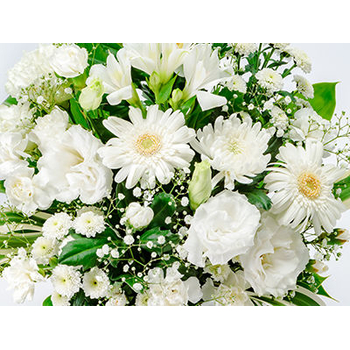 Funeral Flower Japan – Mums Arrangement