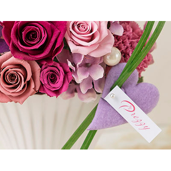 Preserved Flower Japan – Violet Preserve Flower Arrangement