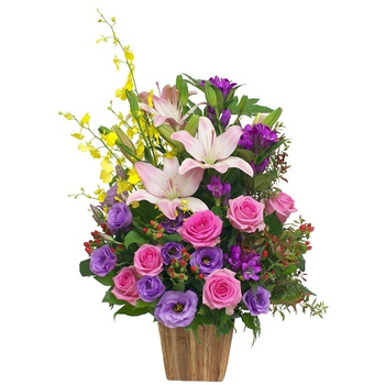 Japan Flower Shop Delivery – Mix Flowers Basket