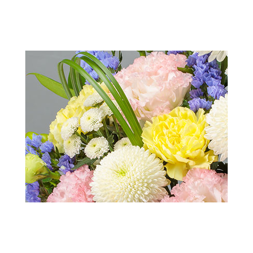 Mix Flowers Funeral Arrangement