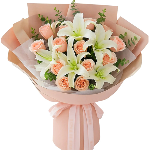 Flower Delivery Japan – Roses and White
