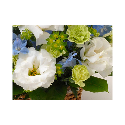 Funeral Flower Japan – White Arrangement
