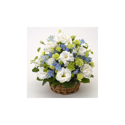 Funeral Flower Japan – White Arrangement