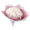 100 White & Pink Roses Bouquet - Japan Flower Shop Delivery