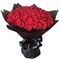 send 100 smart and dashing roses bouquet to japan